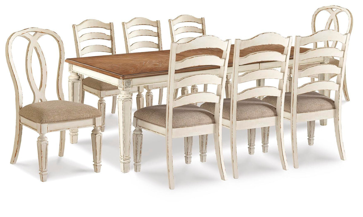Realyn Dining Table with 8 Chairs (D743-SI) - Image 2