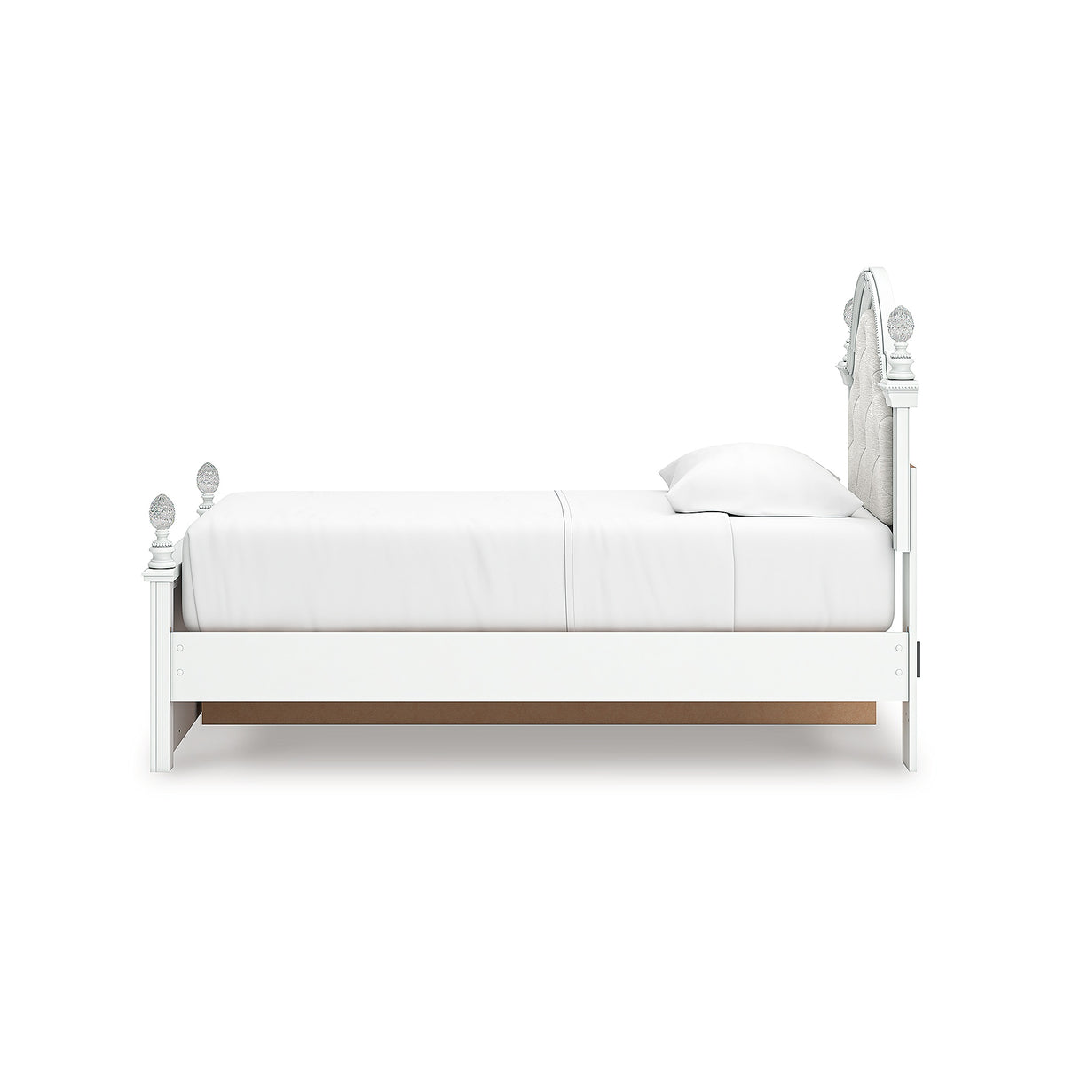 Kozlani Twin Upholstered Panel Storage Bed (PCB1819-SI) - Image 8