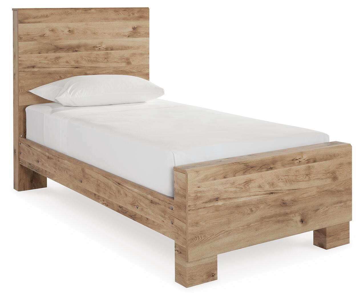 Hyanna Panel Bed (Youth) - Tan Brown  (B1050-SI)