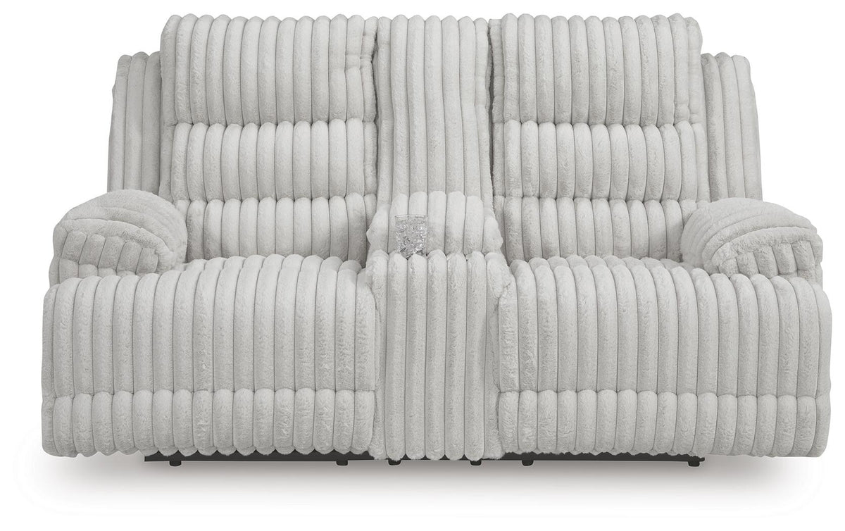 Rhines Falls Power Reclining Loveseat with Console (PC42804-SI)