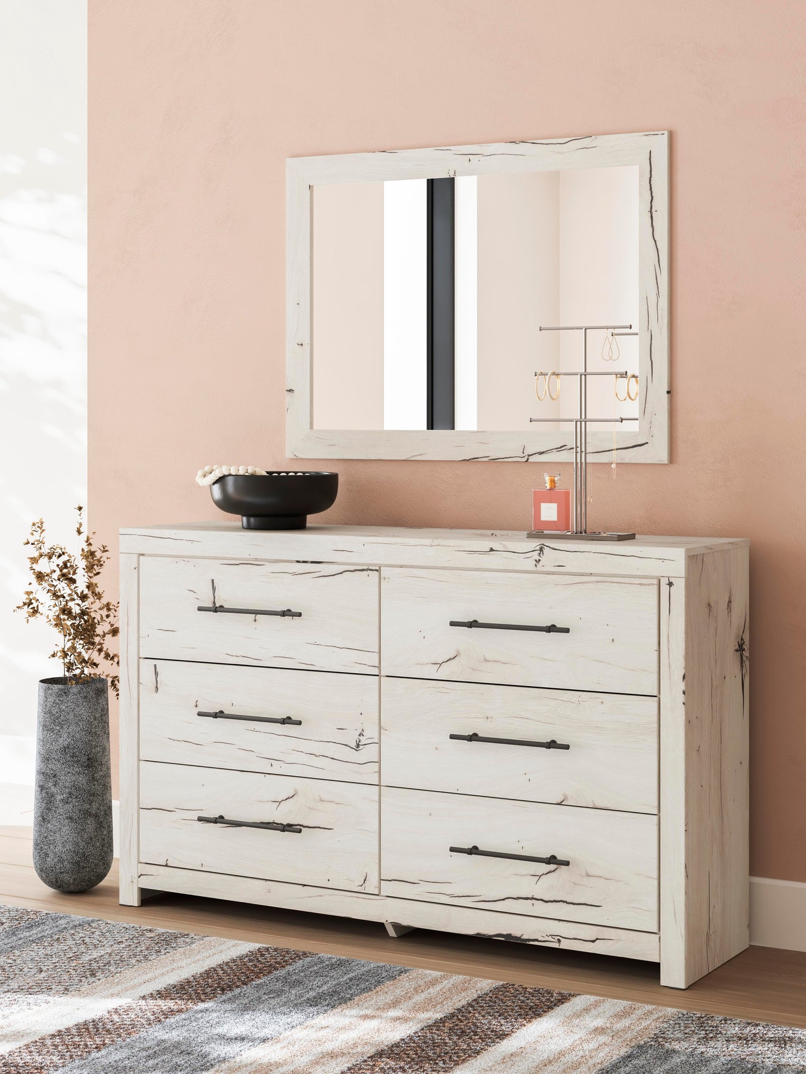Lawroy Panel Storage Bed, Dresser and Mirror - Light Natural  (B2310-SI) - Image 15