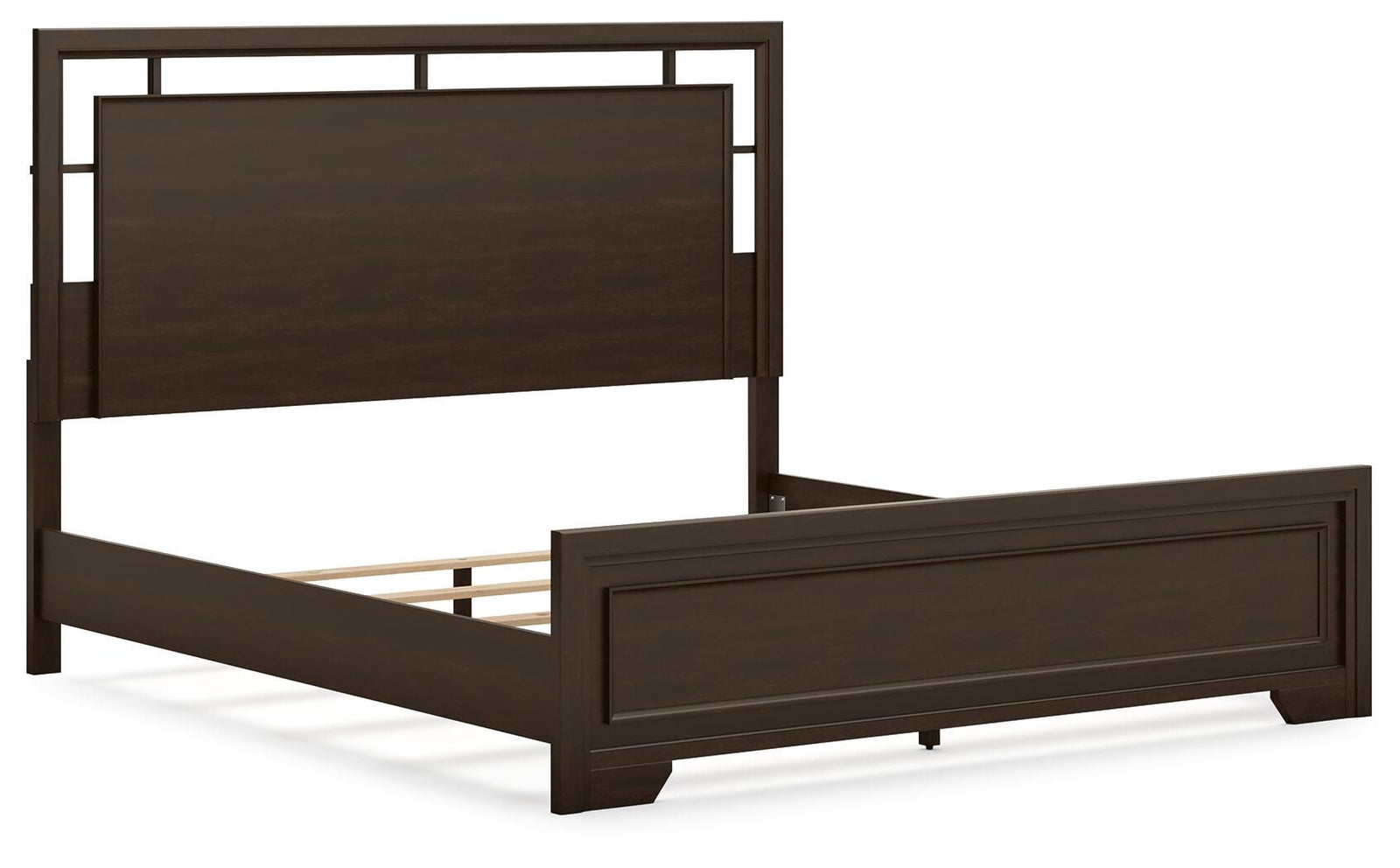 Covetown Panel Bed - Dark Brown  (B441-SI) - Image 4