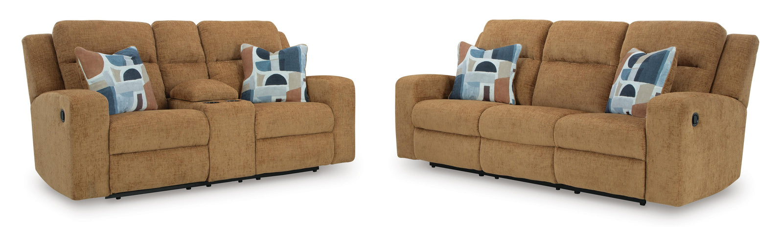 Kanlow Reclining Sofa and Loveseat (38605-SI)