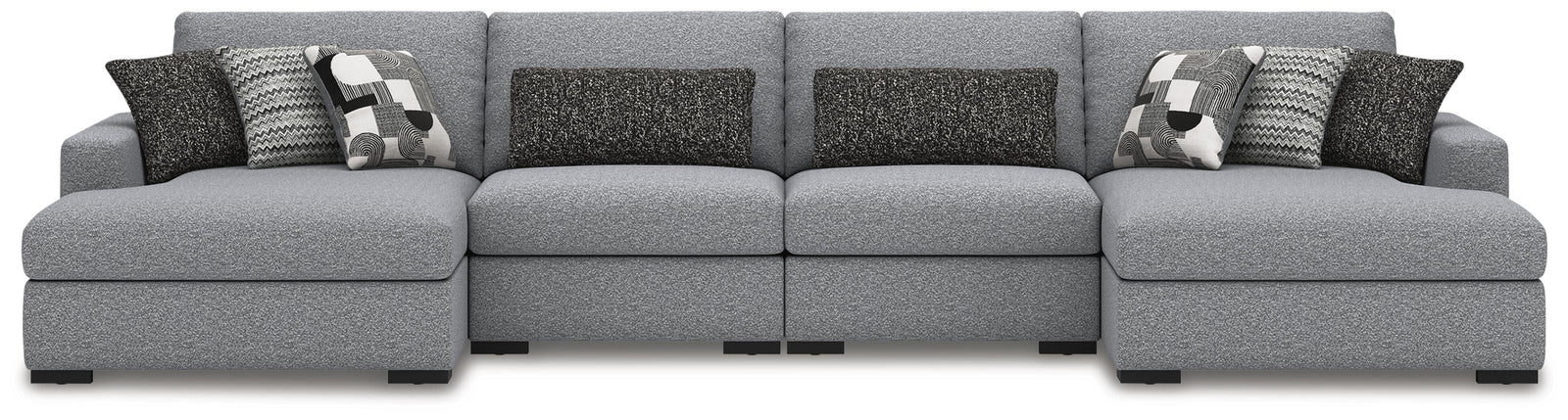 Bealton 4-Piece Sectional with Double Chaise (61305-SI) - Image 4