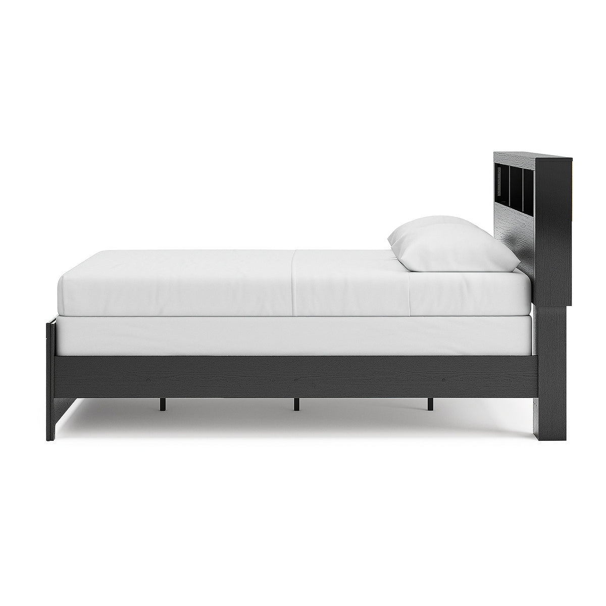 Broachmyn Queen Bookcase Panel Bed (PCB1118-SI) - Image 7