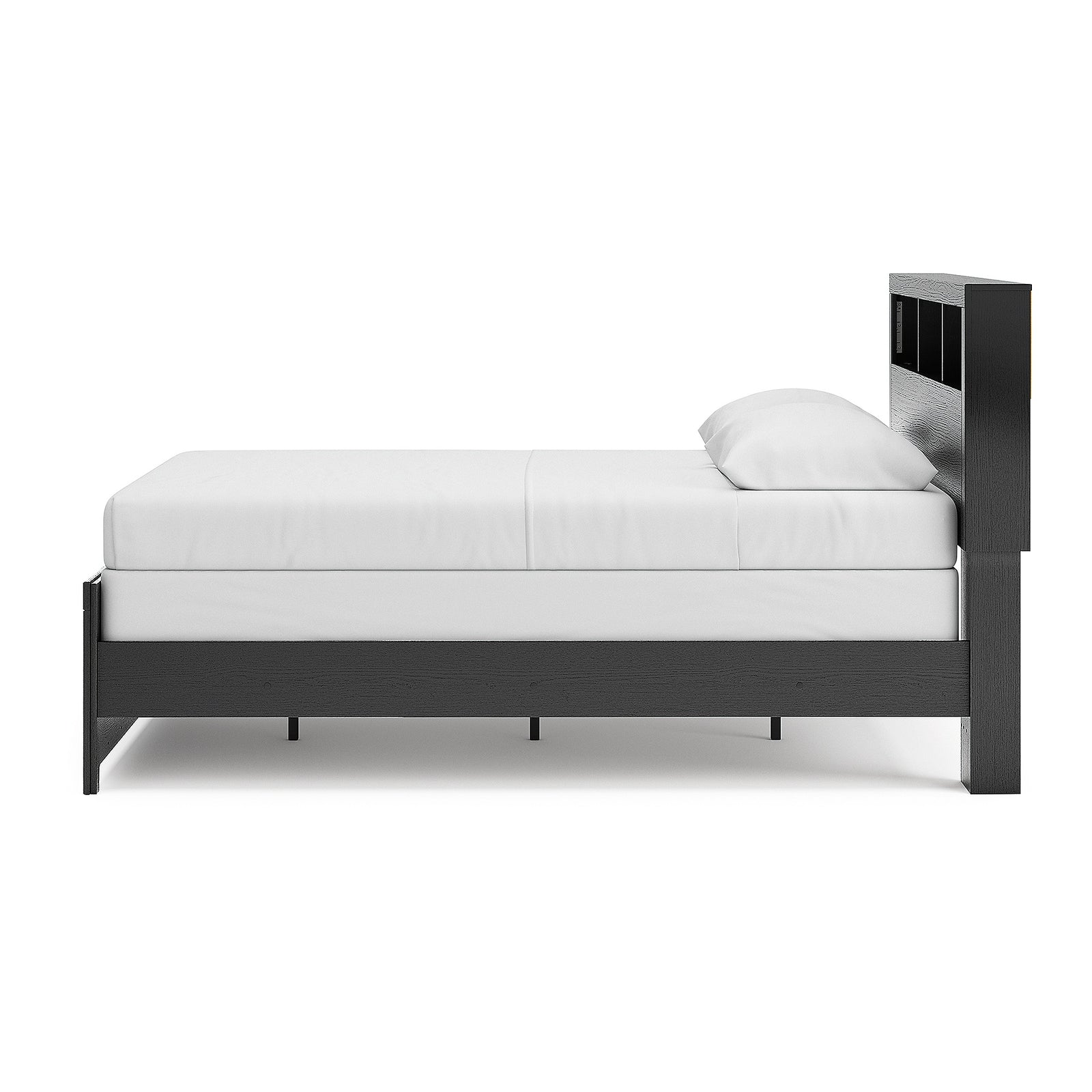 Broachmyn Queen Bookcase Panel Bed (PCB1118-SI) - Image 7