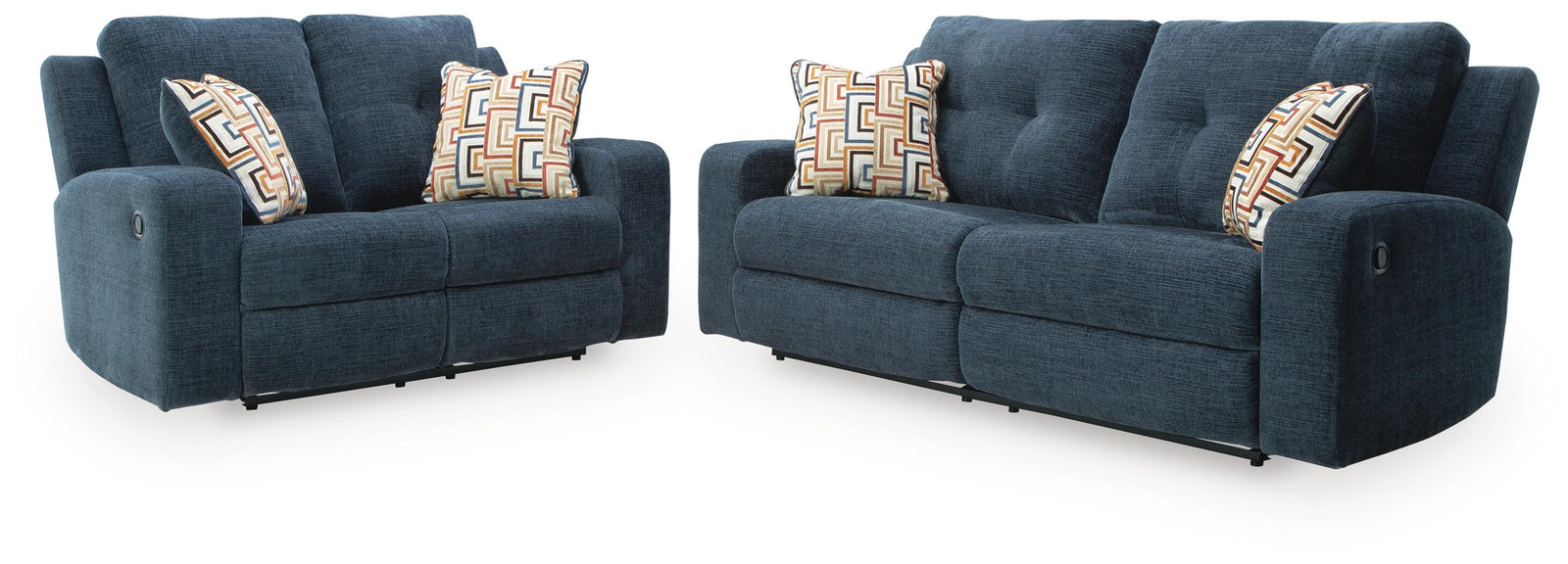 Danum Reclining Sofa and Loveseat (38806-SI)