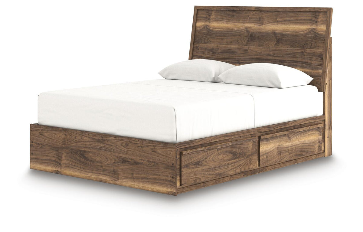 Chirason Queen Panel Bed with Storage (PCB3367-SI) - Image 7