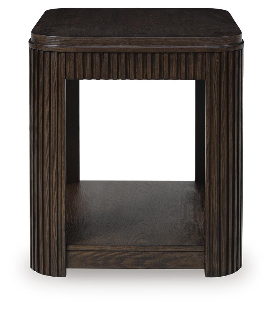 Carlibrie End Table - Warm Brown  (T700-SI) - Image 3
