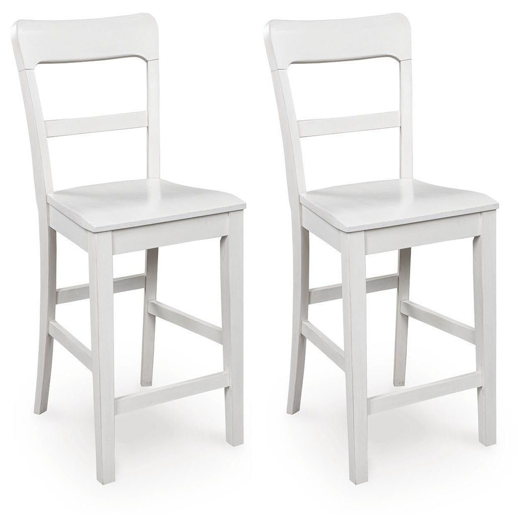 Greddinton Counter Height Dining Table and 4 Barstools (PCD824-SI) - Image 6