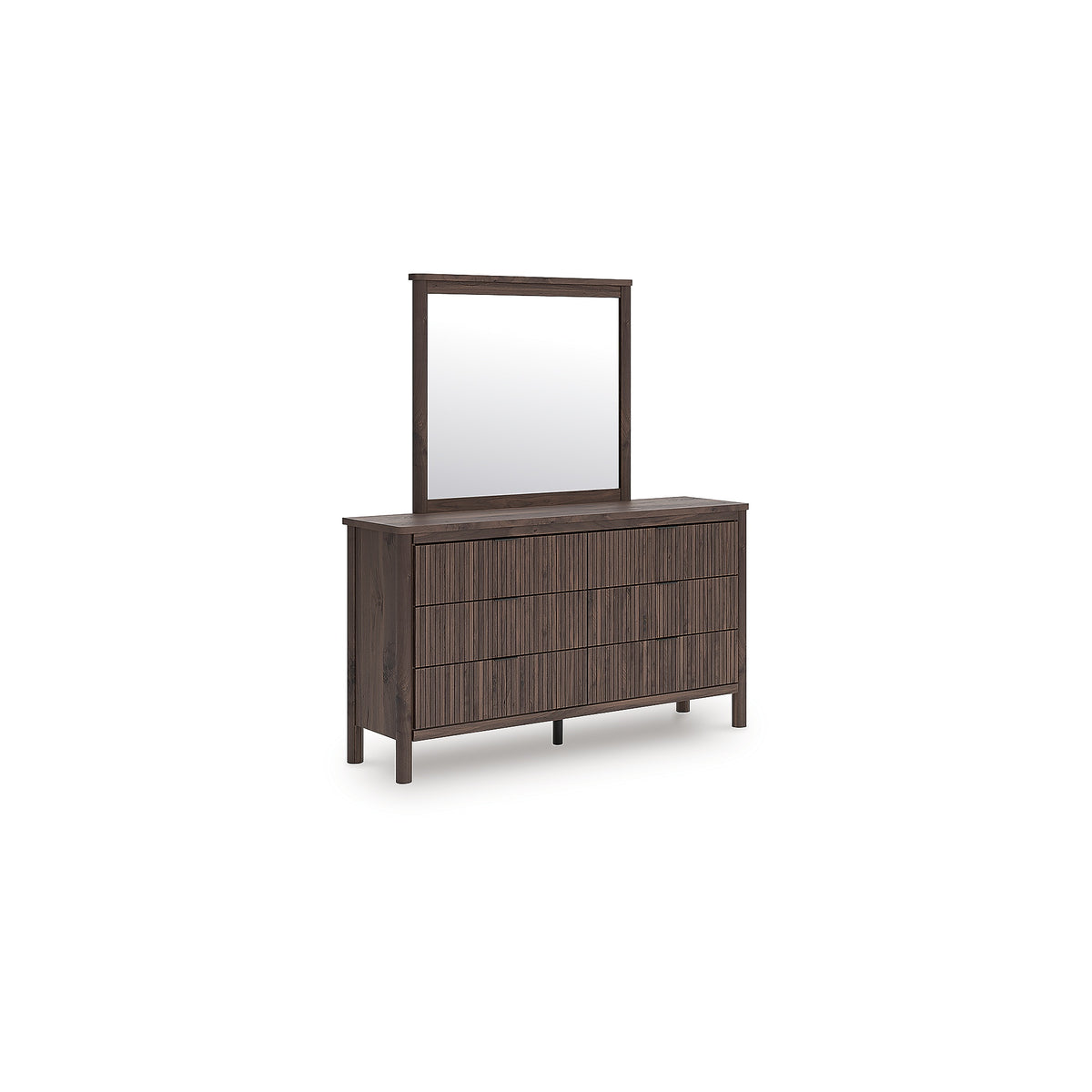 Pamytta Queen Panel Bed, Dresser, Mirror and Nightstand (PCB2614-SI) - Image 8