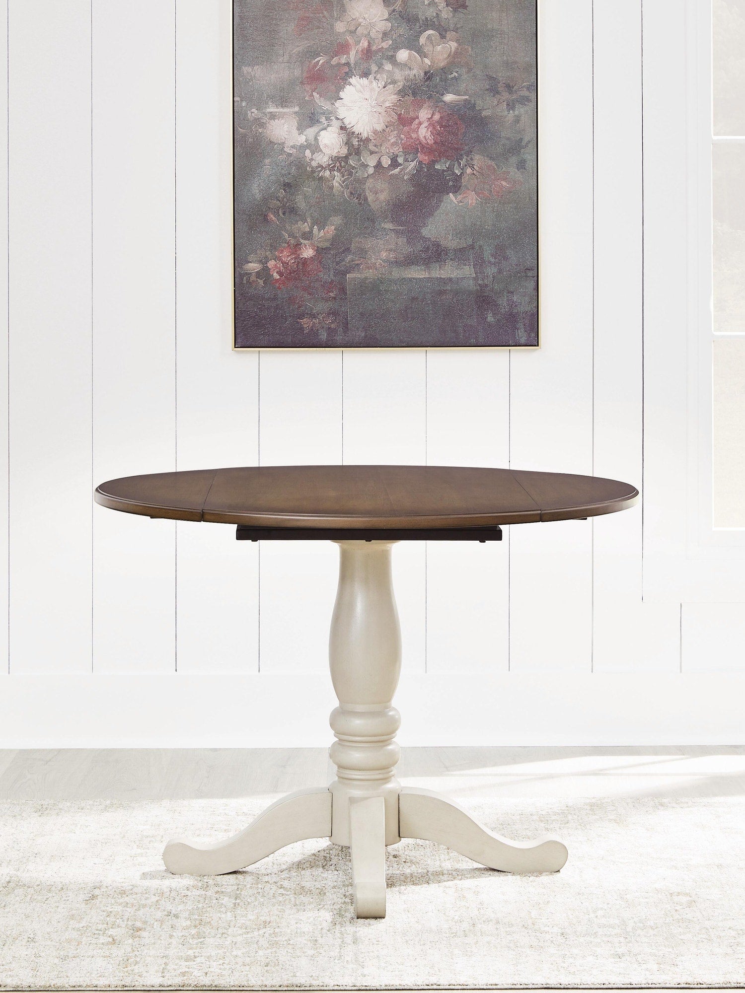 Wirloni Dining Drop Leaf Table (PCD616-SI) - Image 2