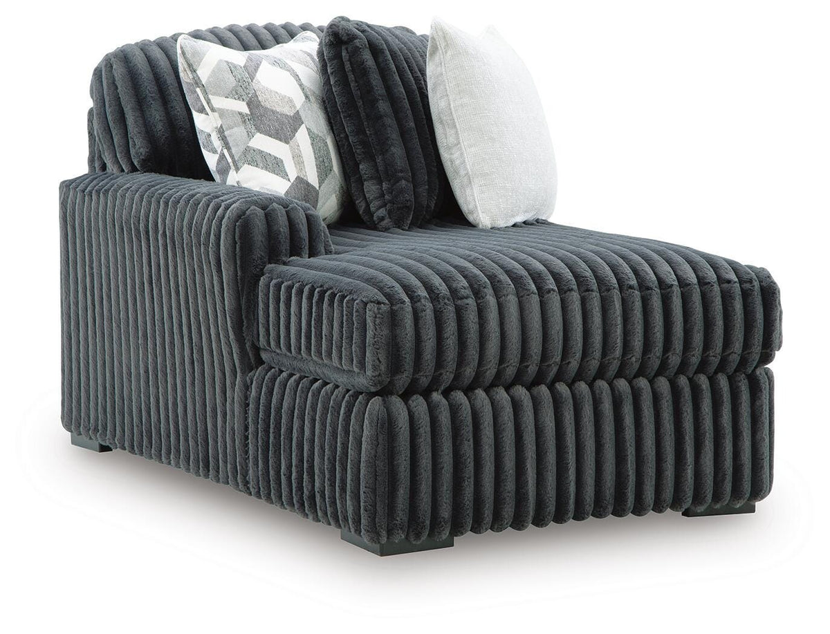 Midnight-Madness Left-Arm Facing Corner Chaise (98105-SI)
