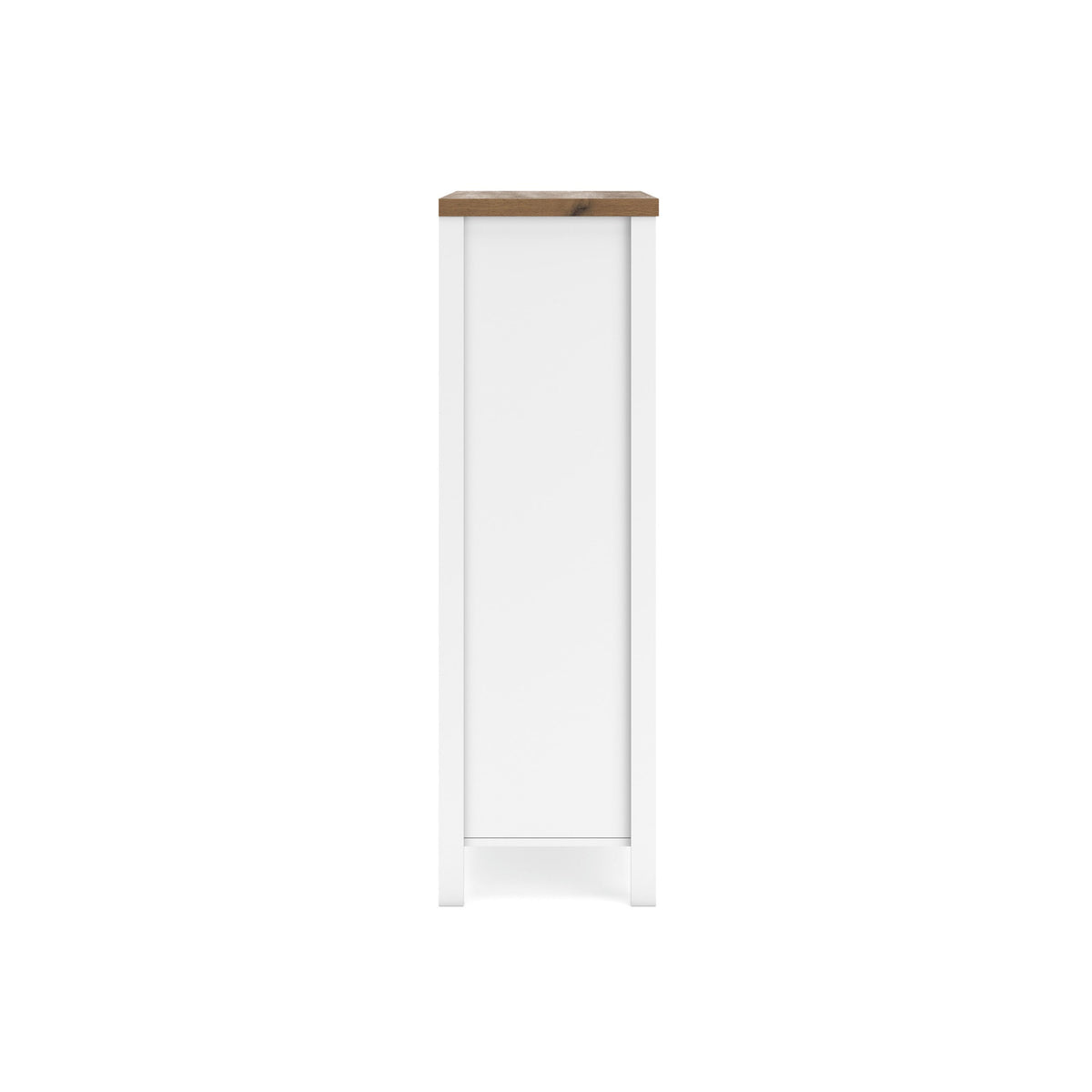 Kerisden Chest of Drawers - White/Brown  (EB1480-SI) - Image 7