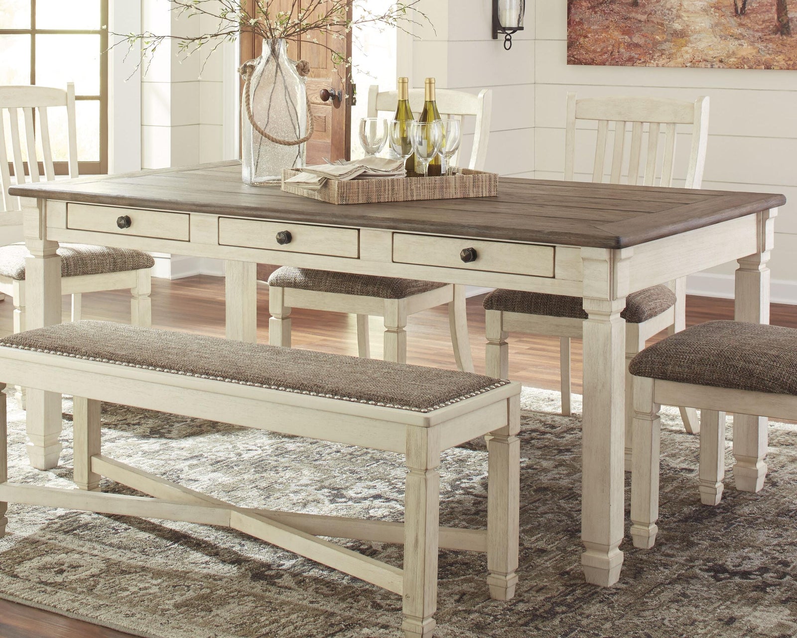 Bolanburg Dining Table with 4 Chairs (D647-SI) - Image 3