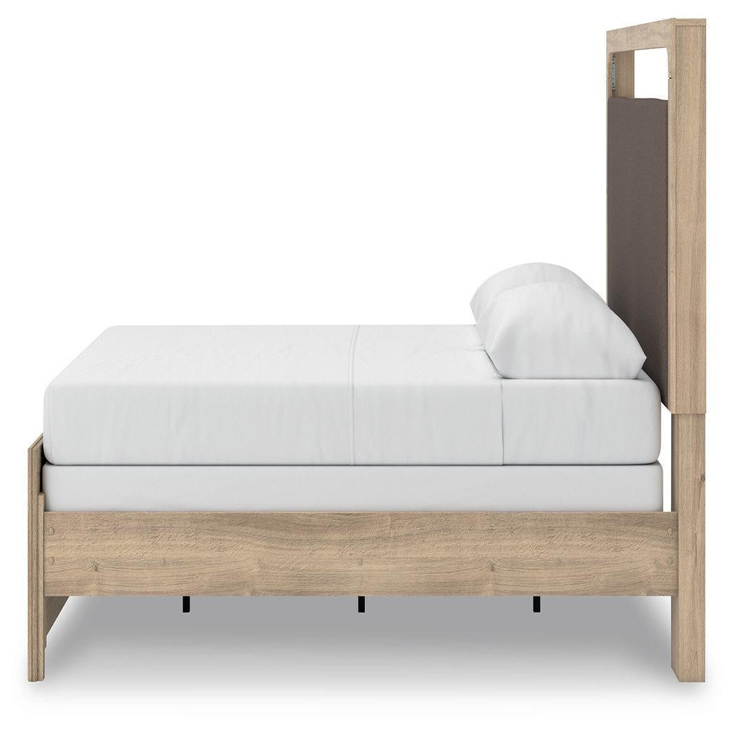 Kinlanni Queen Panel Bed, Dresser, Mirror and Nightstand (PCB1360-SI) - Image 14