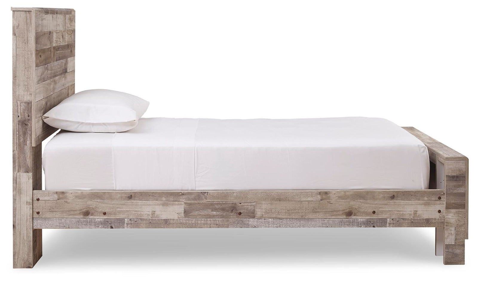 Effie Panel Footboard - Whitewash  (B255-SI) - Image 5