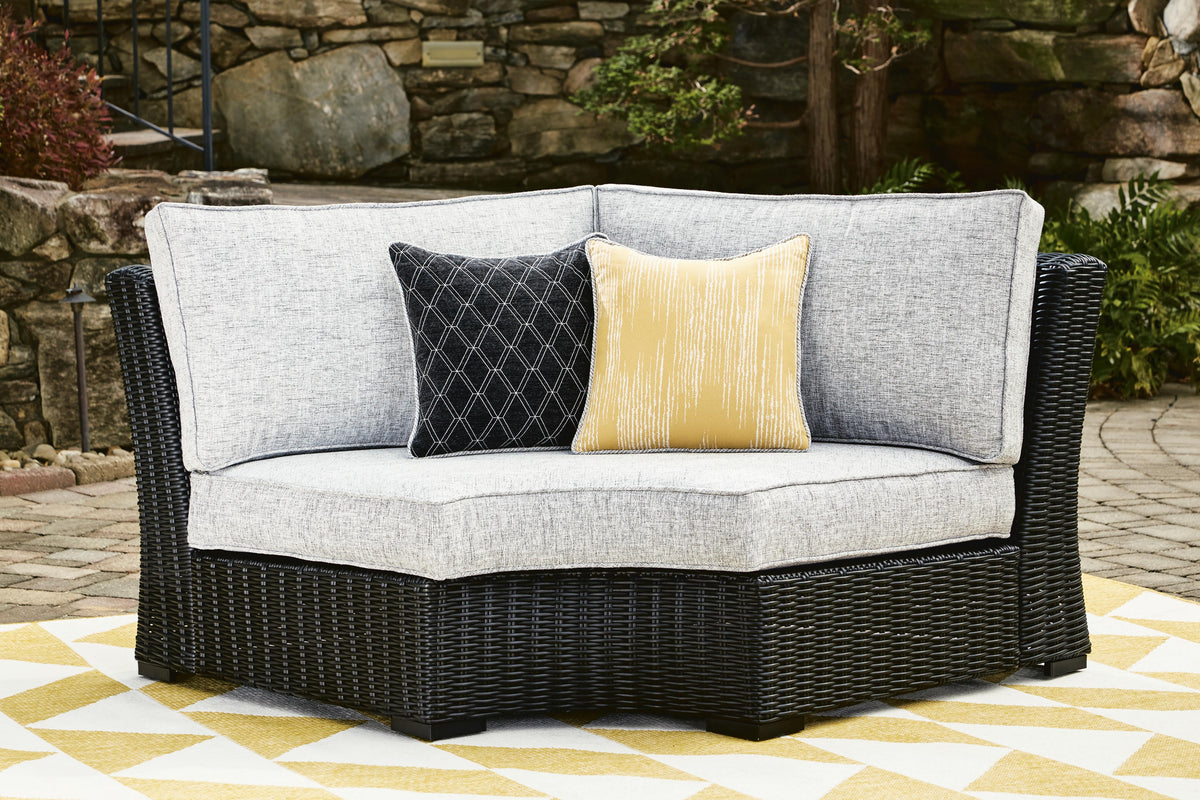 Beachcroft 2-Piece Outdoor Loveseat with Cushion (P792-SI) - Image 92
