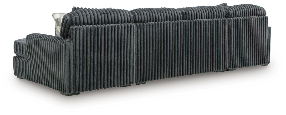 Midnight-Madness 3-Piece Double Chaise Sectional (98105-SI) - Image 3