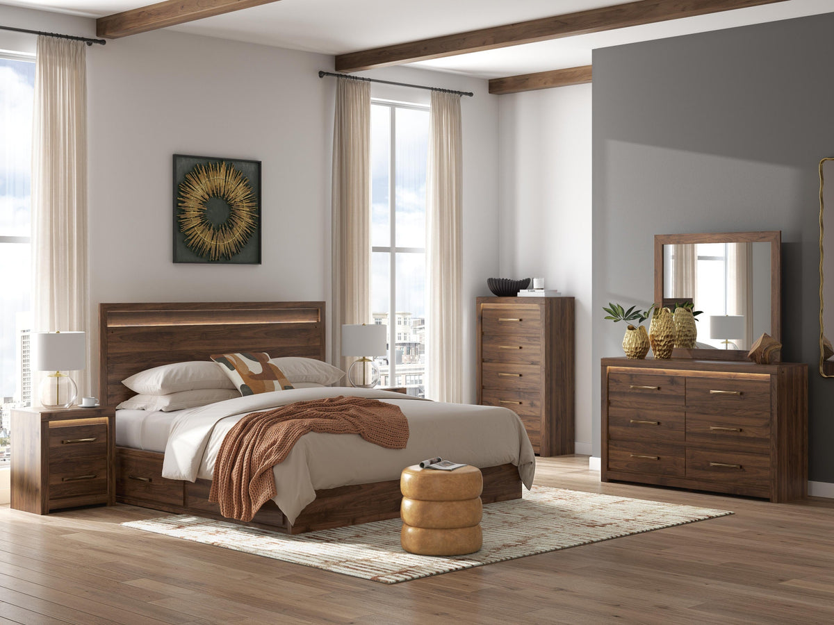 Janfyn King Panel Bed with Storage (PCB1010-SI) - Image 12