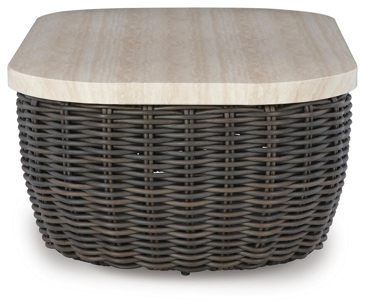 Kimora Outdoor Right and Left-arm Facing Loveseat with Cushion (Set of 2) (P711-SI) - Image 8