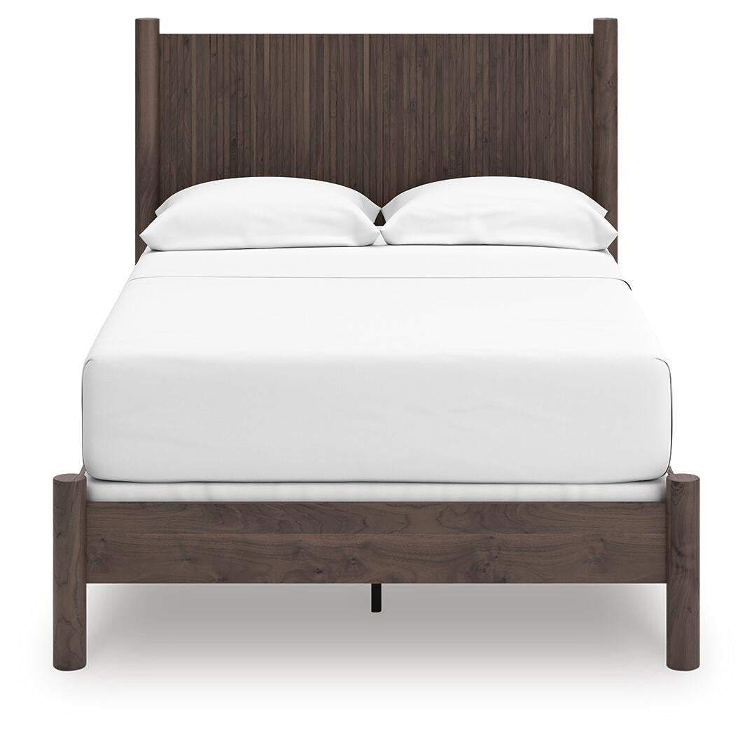 Pamytta Full Panel Bed, Dresser and Mirror (PCB2614-SI) - Image 9
