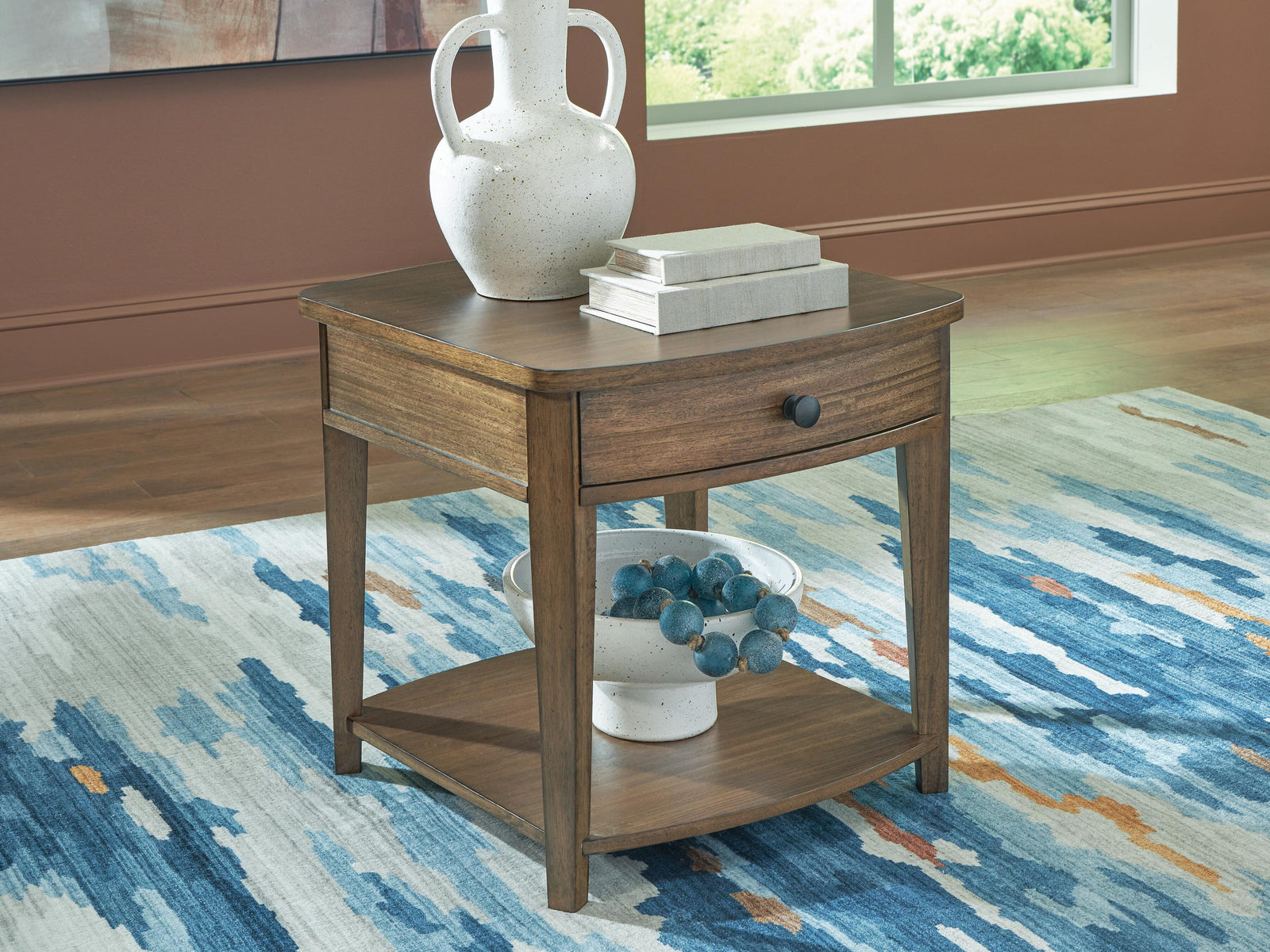 Burkbyer End Table - Brown  (T513-SI) - Image 2