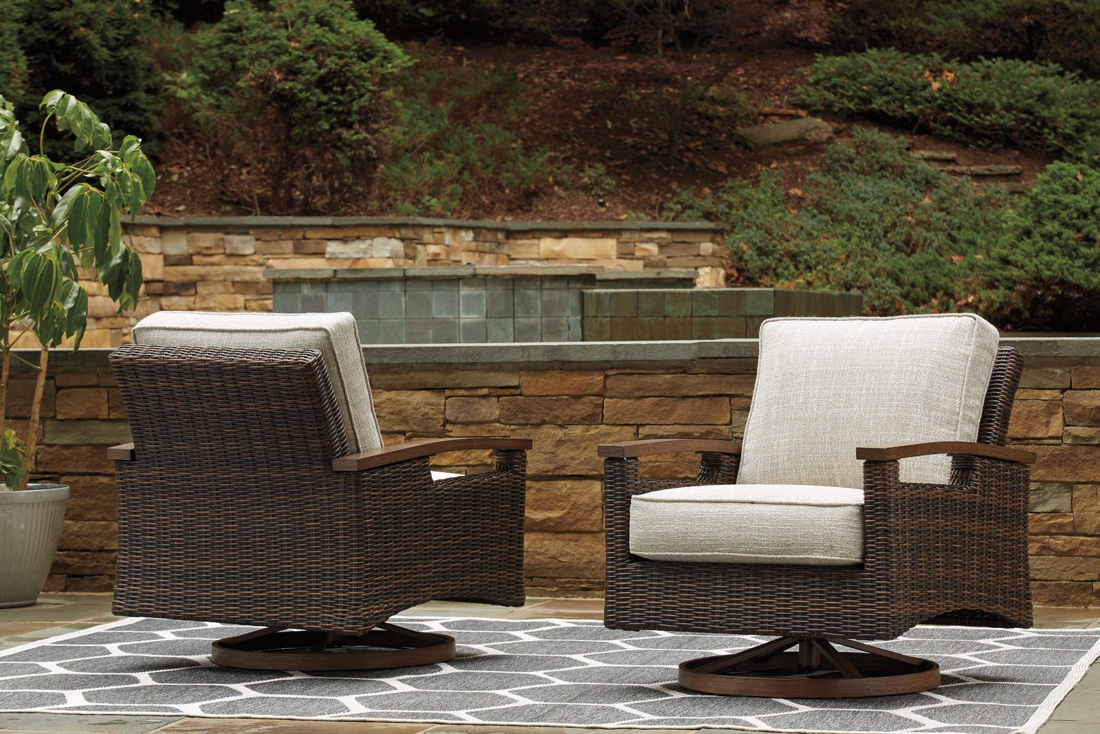 Paradise Trail Sofa with Cushion (P750-SI) - Image 37