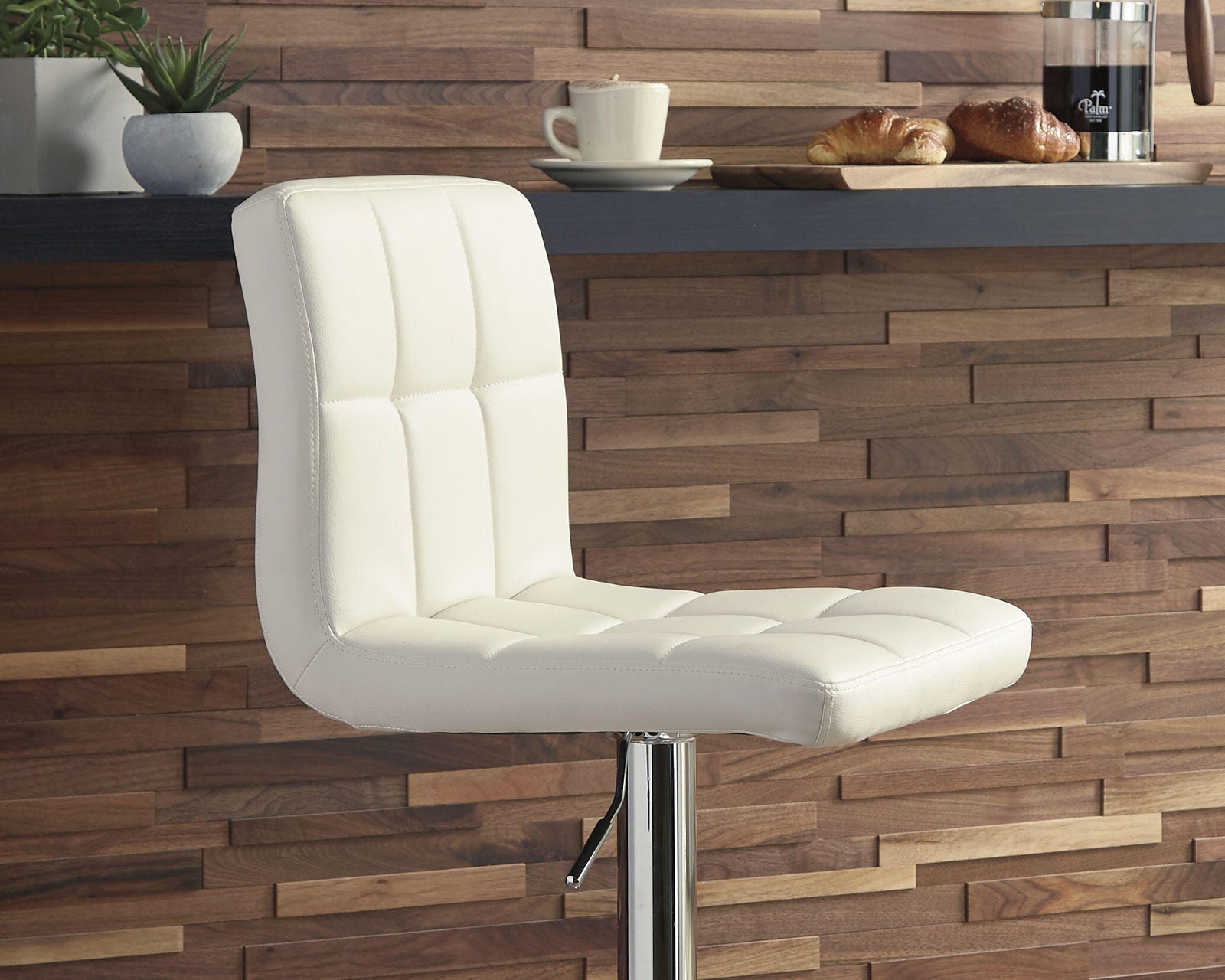 Bellatier Adjustable Height Bar Stool (Set of 2) (D120-SI) - Image 4