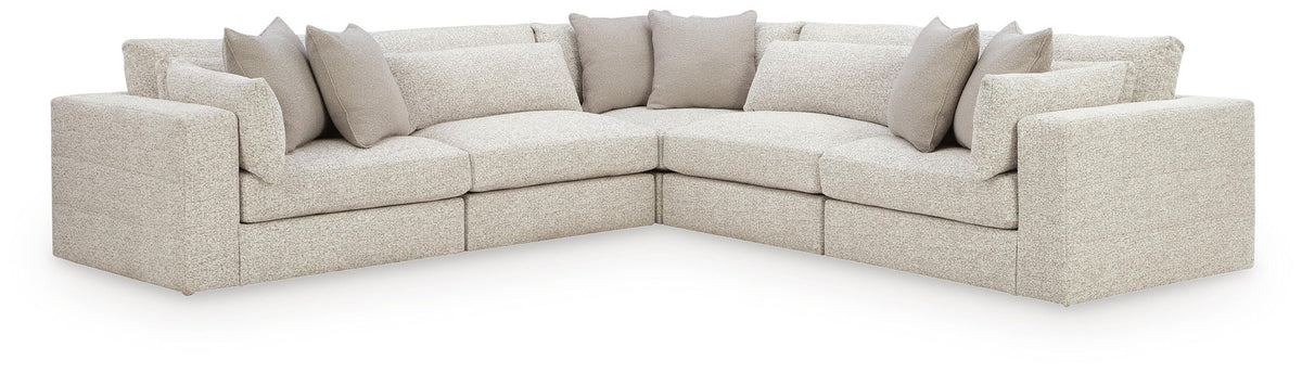 Ashbourne Estate 5-Piece Sectional (PC66004-SI)