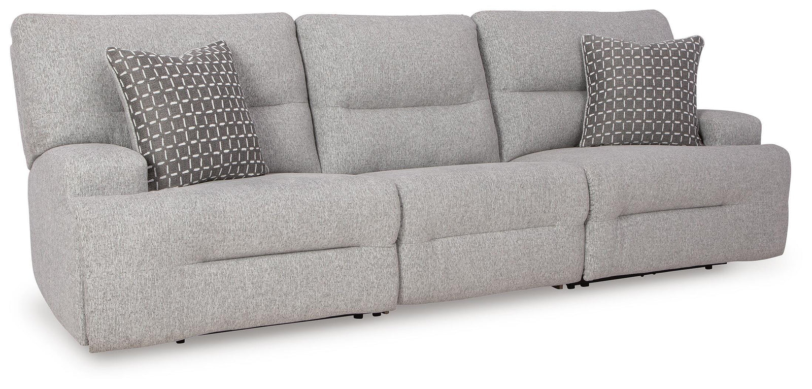 Acklen Place 3-Piece Power Reclining Sectional Sofa (93605-SI) - Image 2