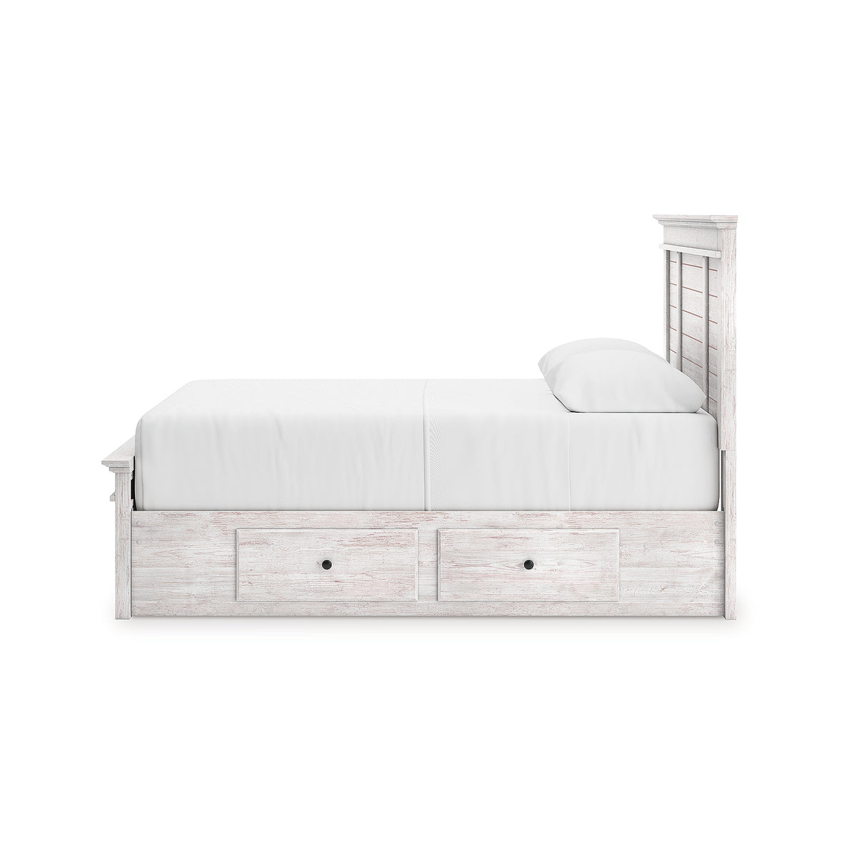 Makidern Queen Panel Bed with Storage, Dresser and Mirror (PCB1171-SI) - Image 15