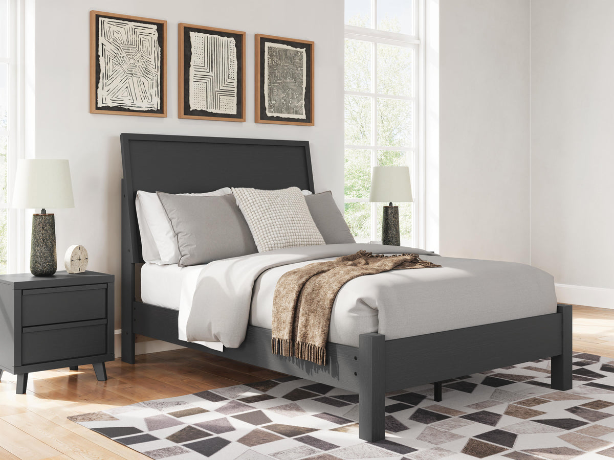 Danziar Panel Bed, Dresser and Mirror (B1013-SI) - Image 13