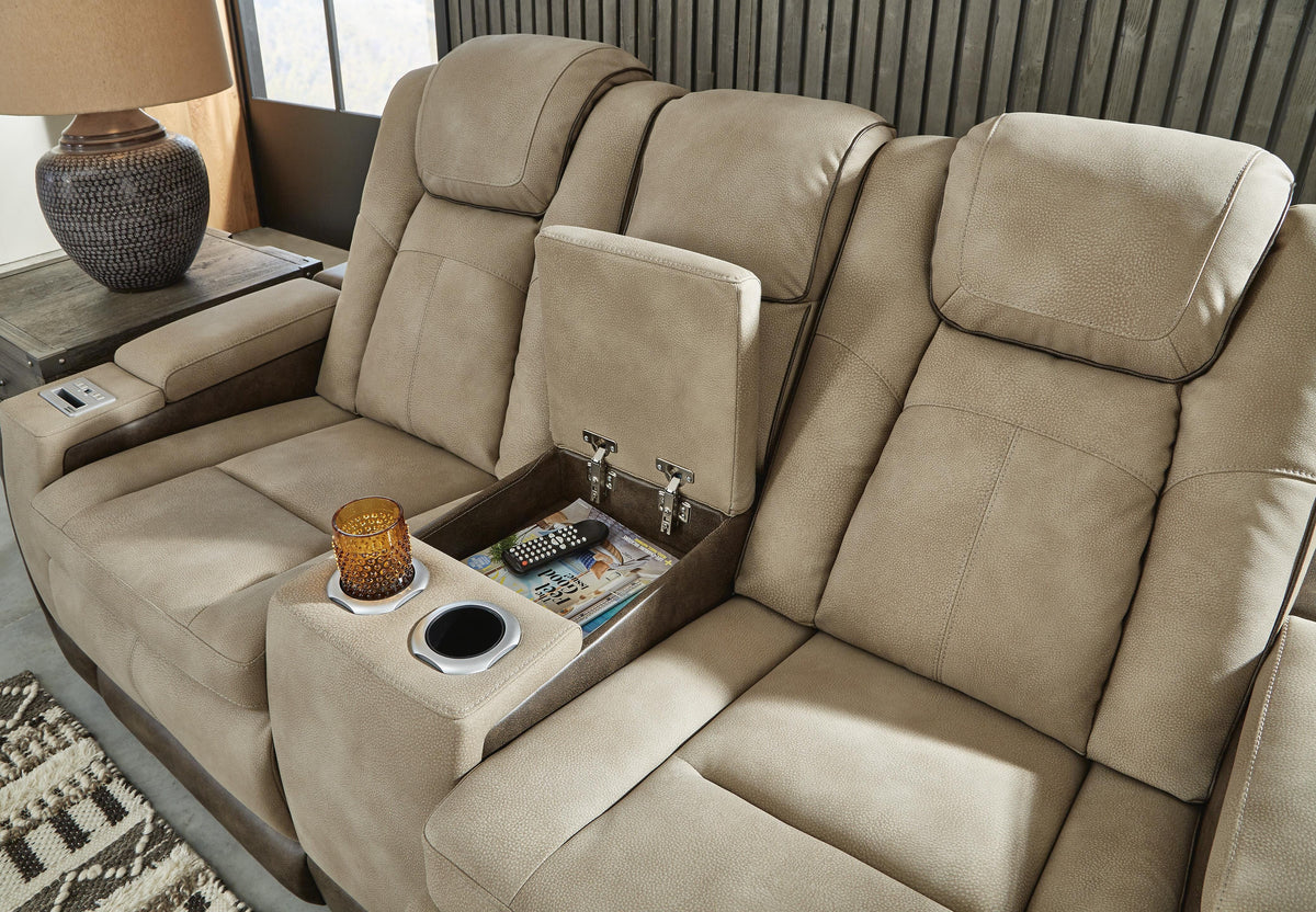 Next-Gen Durapella Power Reclining Sofa and Loveseat (22003-SI) - Image 4
