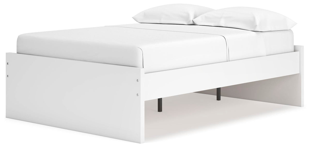 Onita Platform Bed (Youth) - White  (EB9630-SI) - Image 3