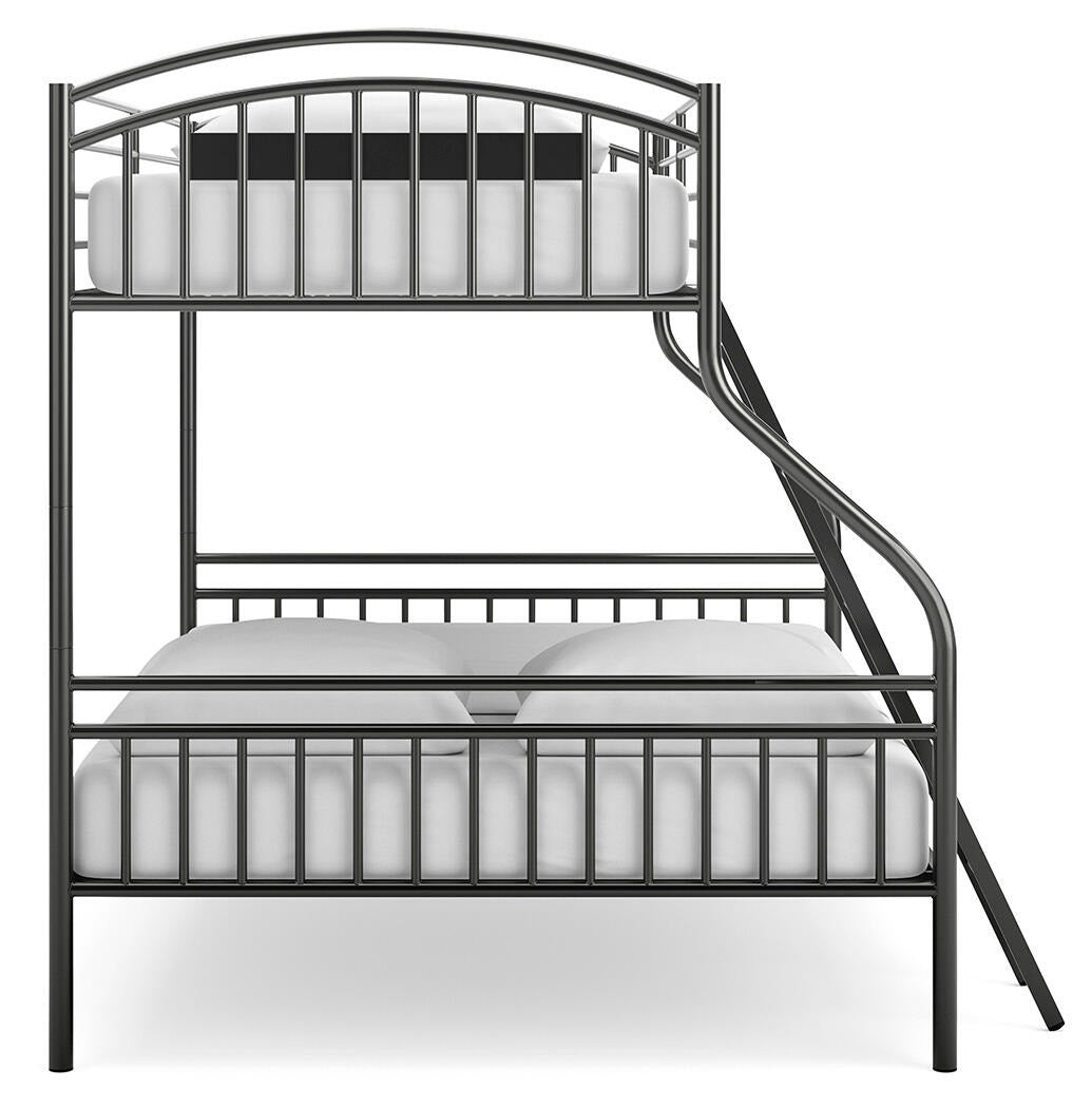 Lanceburg Twin over Full Bunk Bed with Ladder (PCB400-SI) - Image 7
