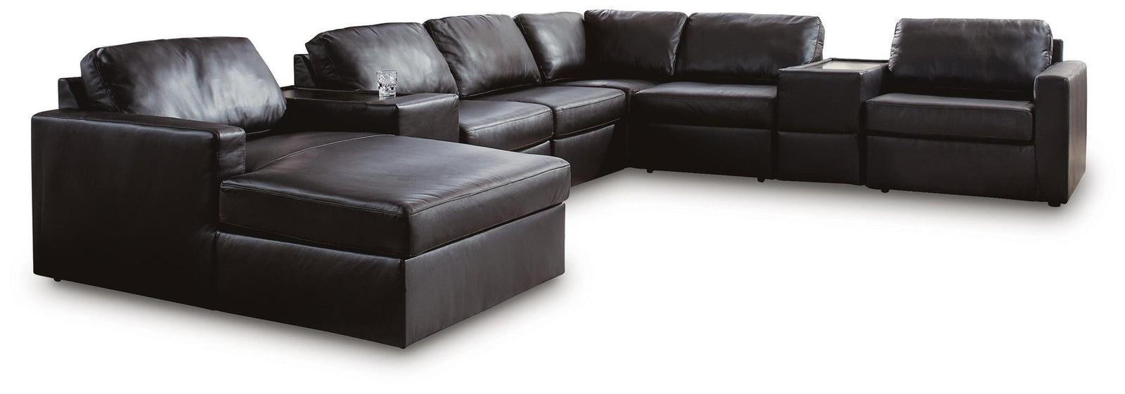 Modmax II 8-Piece Sectional with Chaise and Storage Consoles (74305-SI)
