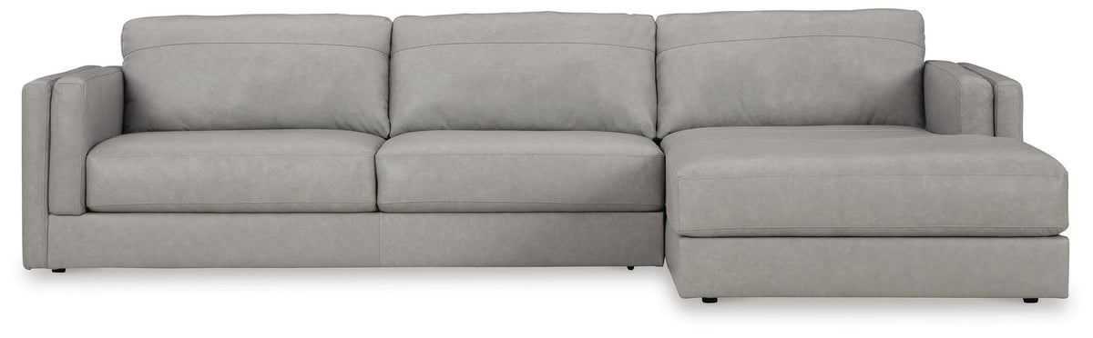 Amiata 2-Piece Sectional with Chaise (57404-SI)