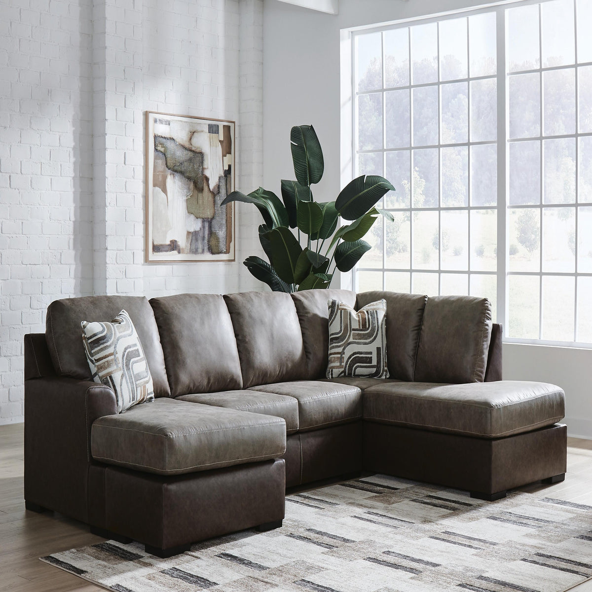 Castille Way 2-Piece Sectional with Chaise (PC62703-SI) - Image 2
