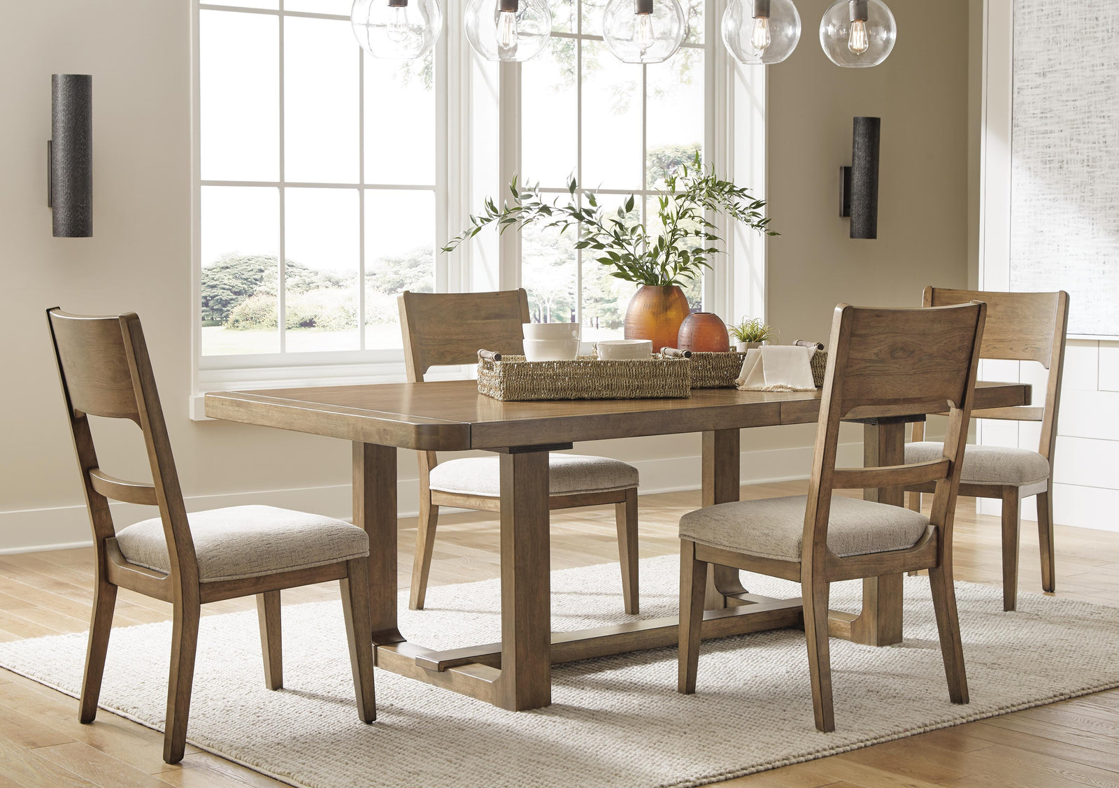 Cabalynn Extension Dining Table and 4 Chairs (D974-SI) - Image 15