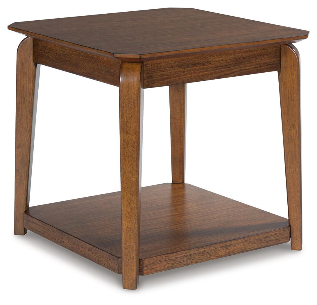 Trenmour End Table - Medium Brown  (T596-SI)