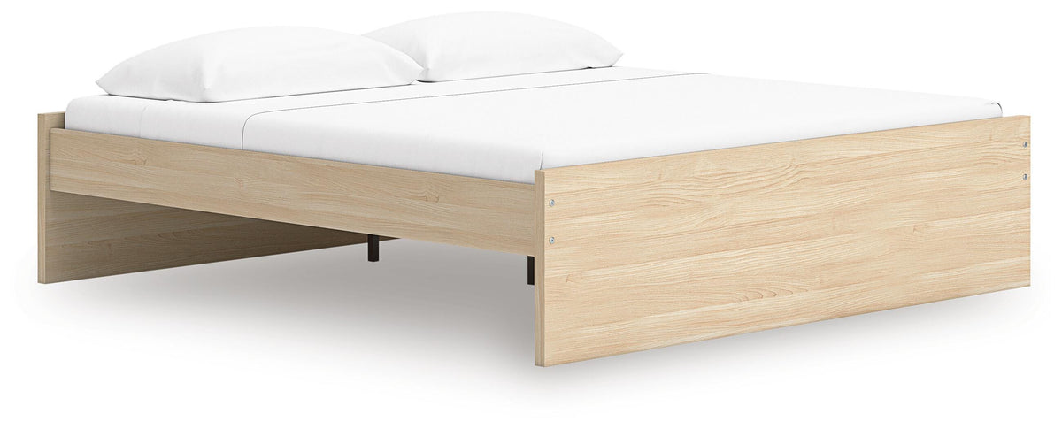 Onita Platform Bed - Natural  (EB9632-SI)