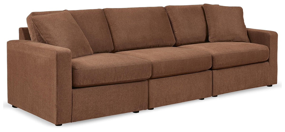 Modmax 3-Piece Sectional Sofa and 2-Piece Sectional Loveseat (92102-SI) - Image 2