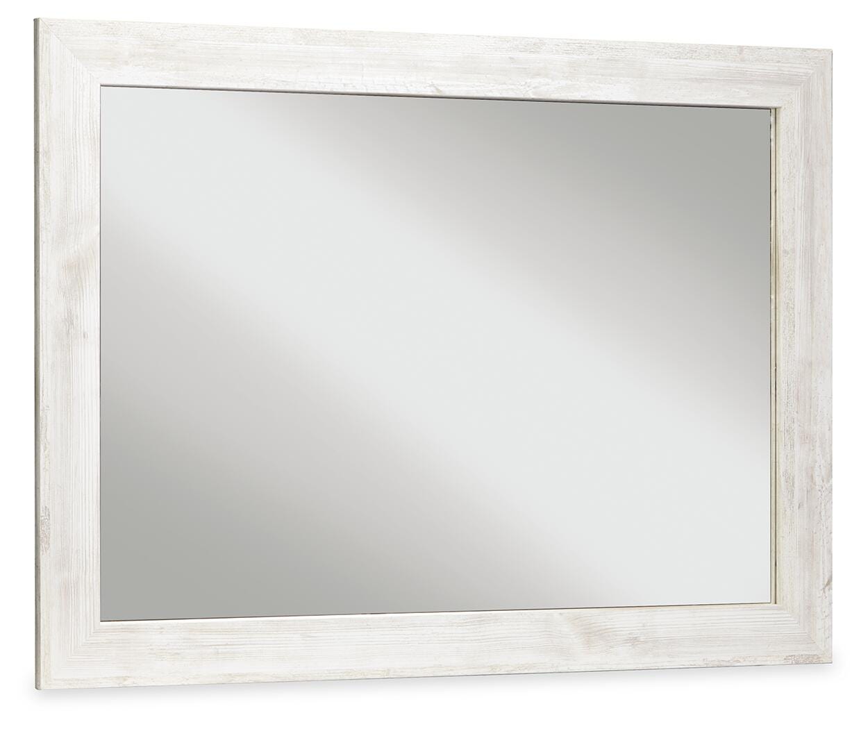 Paxberry Bedroom Mirror - Whitewash  (B181-SI)