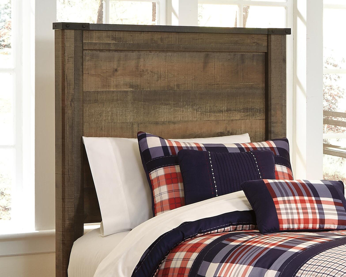 Trinell Panel Headboard - Brown  (B446-SI) - Image 6