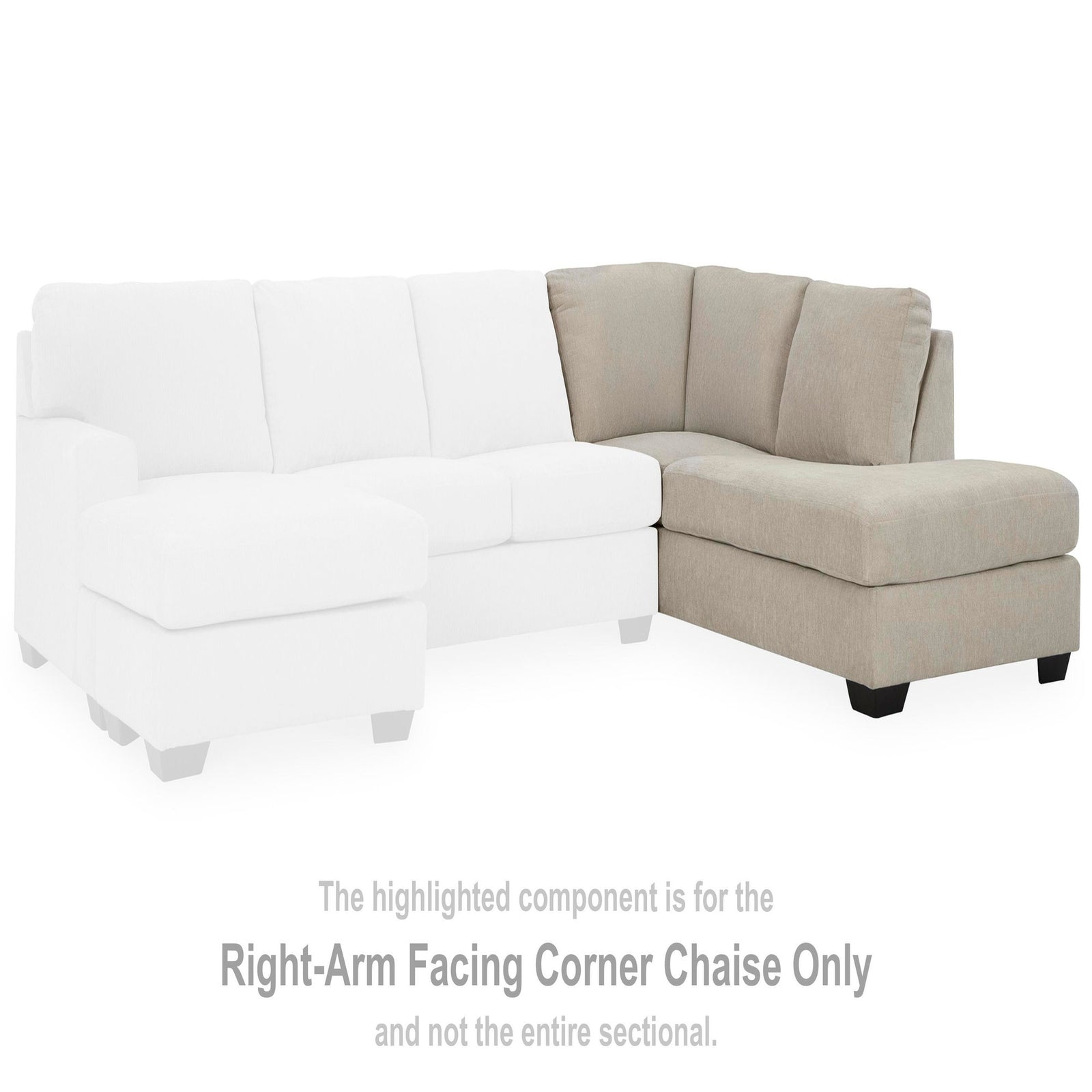 Riverfield Right-Arm Facing Corner Chaise (70099-SI) - Image 3