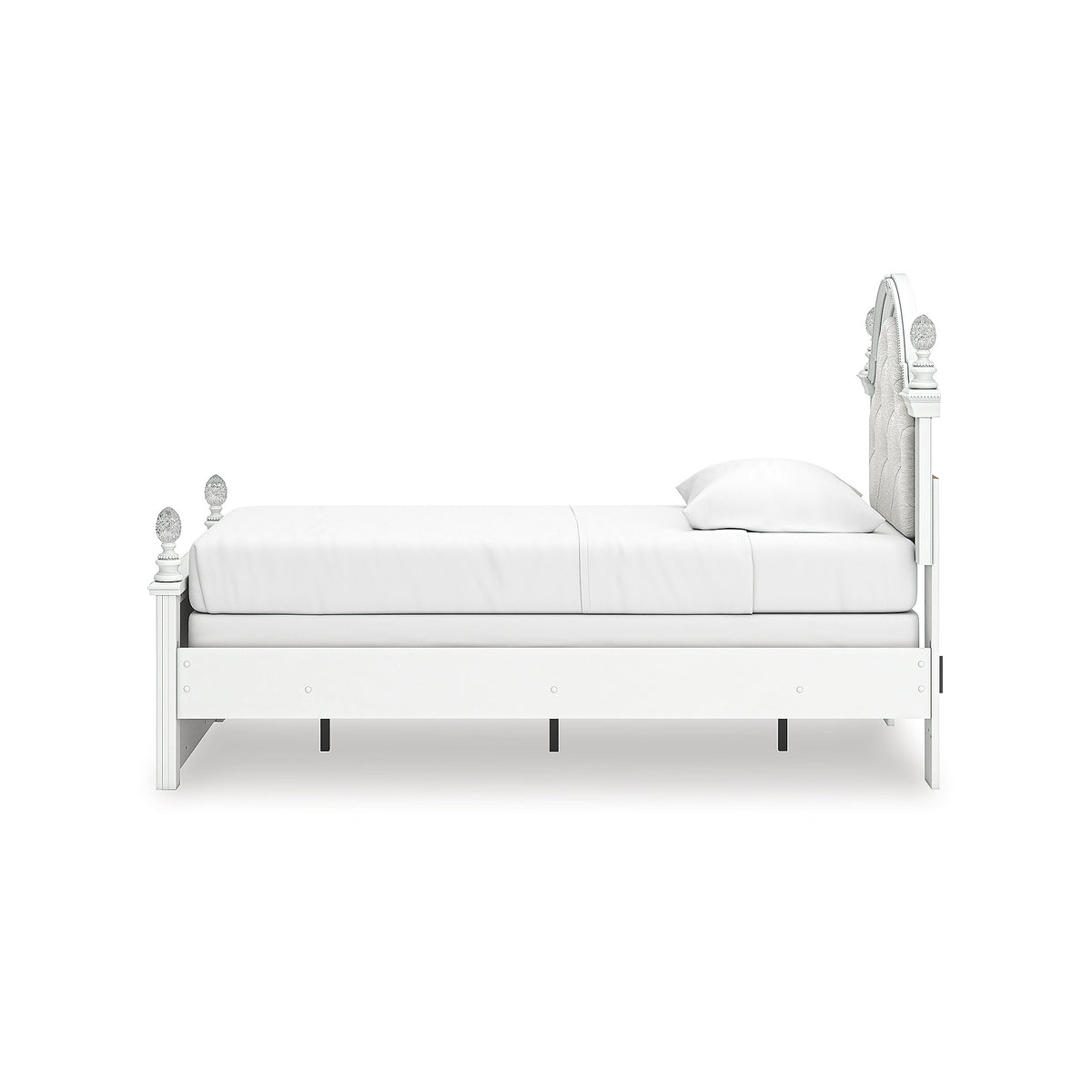 Kozlani Twin Upholstered Panel Bed, Dresser and Mirror (PCB1819-SI) - Image 6
