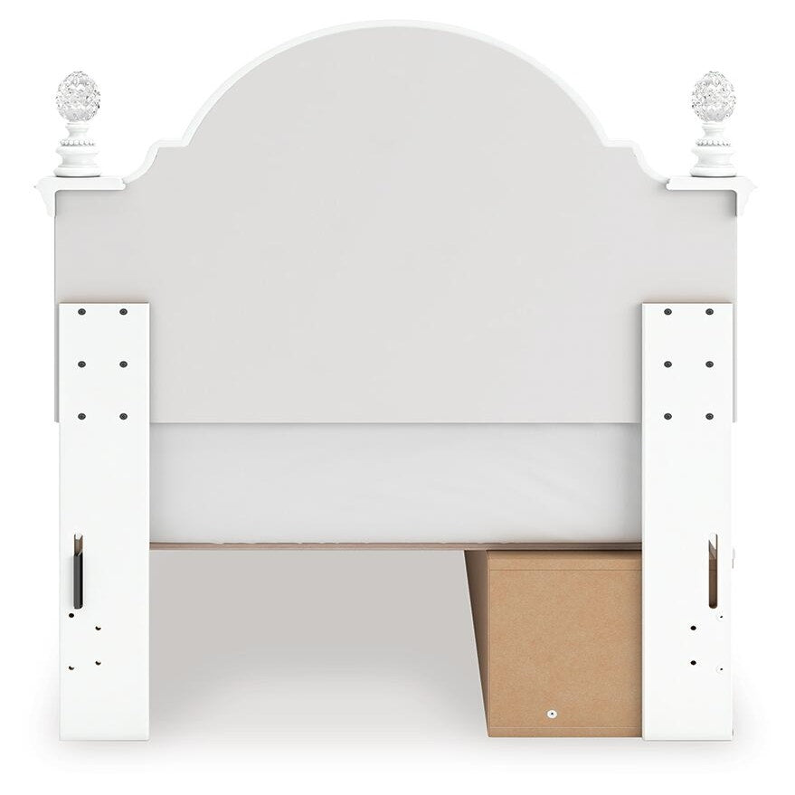 Kozlani Twin Upholstered Panel Storage Bed (PCB1819-SI) - Image 7
