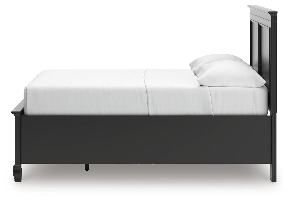 Lanolee Panel Storage Bed (Youth) - Black  (B687-SI) - Image 8