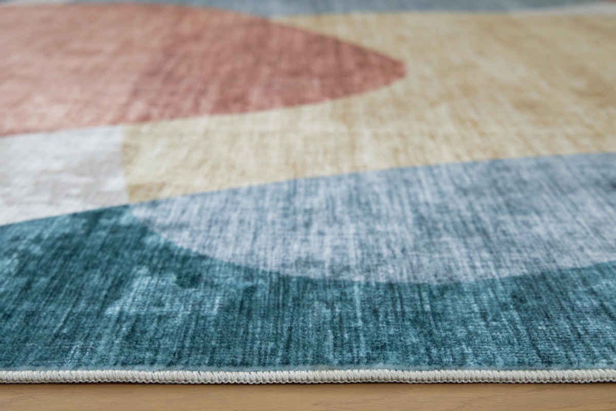 Chanleigh Washable 76 x 96 Area Rug (R40737-SI) - Image 5